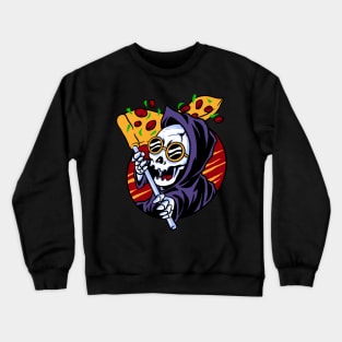 dead of pizza Crewneck Sweatshirt